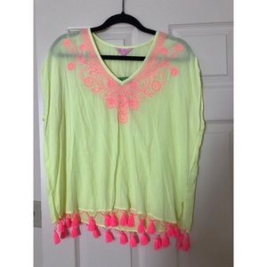 Lilly Pulitzer Kathleen tunic in Lemondrop